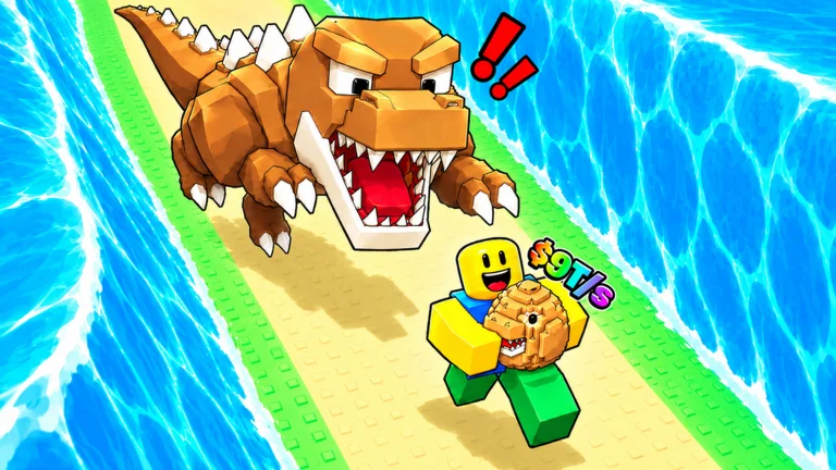 Official Open Sea For Animals promotional artwork featuring an Egg run between sea walls